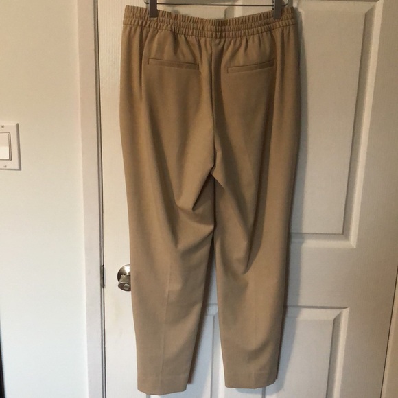 Banana Republic Hayden Pants Beige with drawstring size 6 - Picture 2 of 7